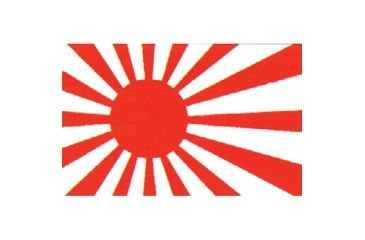 Image of Fox Outdoor 3ft x 5ft Flags, Japan - Rising Sun, 84-22