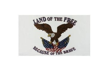 Image of Fox Outdoor 3ft x 5ft Flags, Land of the Free, 84-011