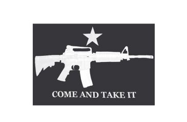 Image of Fox Outdoor 3ft x 5ft Flags, M4 Carbine Come &amp; Take It, 84-1991