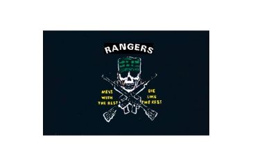 Image of Fox Outdoor 3ft x 5ft Flags, Rangers - Mess with the Best, 84-55