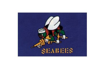 Image of Fox Outdoor 3ft x 5ft Flags, Seabees, 84-47