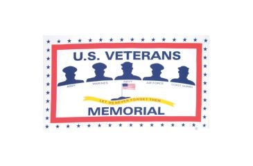 Image of Fox Outdoor 3ft x 5ft Flags, U.S. Veterans Memorial, 84-192