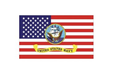 Image of Fox Outdoor 3ft x 5ft Flags, USA Navy, 84-003