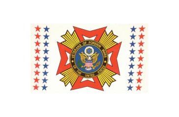 Image of Fox Outdoor 3ft x 5ft Flags, Veterans of Foreign Wars, 84-195