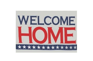 Image of Fox Outdoor 3ft x 5ft Flags, Welcome Home, 84-198