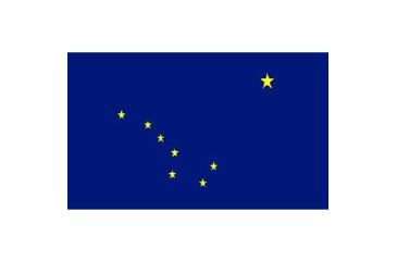 Image of Fox Outdoor 3ft x 5ft State Flags, Alaska, 84-601