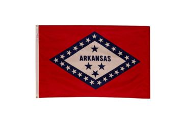 Image of Fox Outdoor 3ft x 5ft State Flags, Arkansas, 84-603