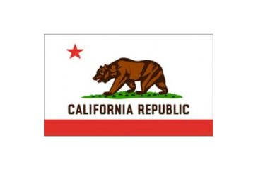 Image of Fox Outdoor 3ft x 5ft State Flags, California, 84-604