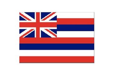 Image of Fox Outdoor 3ft x 5ft State Flags, Hawaii, 84-611