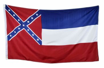 Image of Fox Outdoor 3ft x 5ft State Flags, Mississippi, 84-624