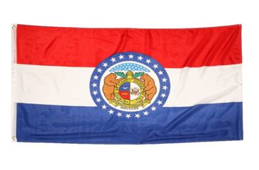 Image of Fox Outdoor 3ft x 5ft State Flags, Missouri, 84-625