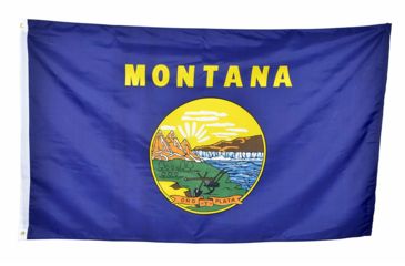 Image of Fox Outdoor 3ft x 5ft State Flags, Montana, 84-626