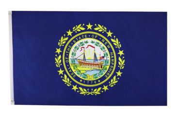 Image of Fox Outdoor 3ft x 5ft State Flags, New Hampshire, 84-629
