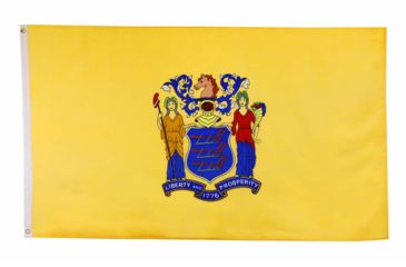 Image of Fox Outdoor 3ft x 5ft State Flags, New Jersey, 84-630