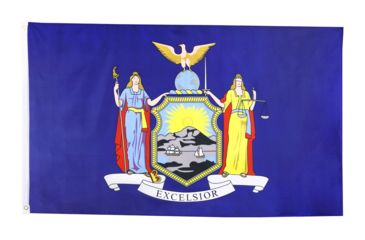 Image of Fox Outdoor 3ft x 5ft State Flags, New York, 84-632
