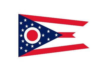 Image of Fox Outdoor 3ft x 5ft State Flags, Ohio, 84-6345