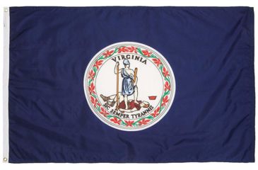 Image of Fox Outdoor 3ft x 5ft State Flags, Virginia, 84-646