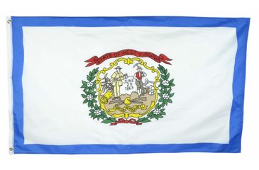 Image of Fox Outdoor 3ft x 5ft State Flags, West Virginia, 84-648
