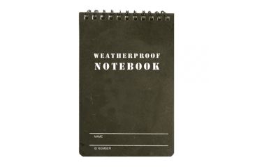 Image of Fox Outdoor 4 X 6 Military Style Weatherproof Notebook - Coyote 39-048