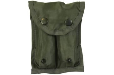 Image of Fox Outdoor .45 Caliber Double Clip Pouch Nylon, Foliage Green 099598573072