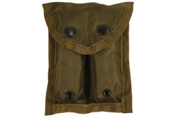 Image of Fox Outdoor .45 Caliber Double Clip Pouch Nylon, Olive Drab 099598573003