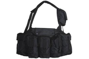 Image of Fox Outdoor 7-Pocket Chest Rig, Black 099598652210