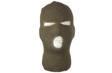 Image of Fox Outdoor Acrylic Three Hole Face Mask, Olive Drab, 73-10 OD