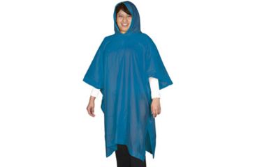 Image of Fox Outdoor Adult Vinyl Poncho, Blue 099598211301