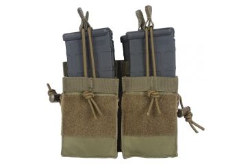 Image of Fox Outdoor AR Quad-Stack Mag Pouch, Olive Drab,  57-420