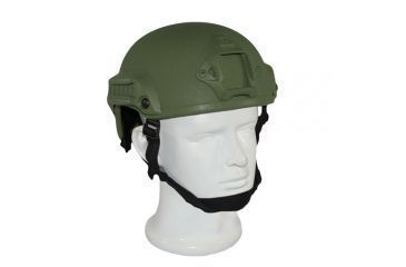 Image of Fox Outdoor Battle Air Soft Helmet, Olive Drab, 30-130