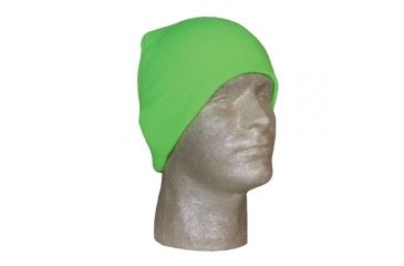 Image of Fox Outdoor Beanie Knit Cap, Flourescent Green, 71-280