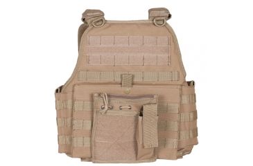 Image of Fox Outdoor Big and Tall Vital Plate Carrier Vest, Coyote, 65-2185
