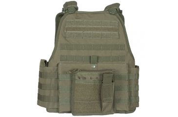 Image of Fox Outdoor Big and Tall Vital Plate Carrier Vest, Olive Drab, 65-2105