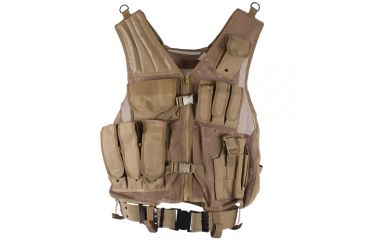 Image of Fox Outdoor Big &amp; Tall Mach 1 Tactical Vest, Coyote,  65-22785