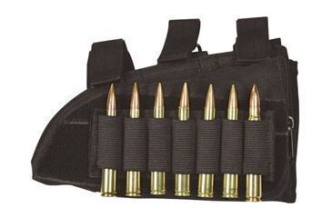 Image of Fox Outdoor Butt Stock Cheek Rest - Rifle, Black - Right 099598554811, EDEMO1