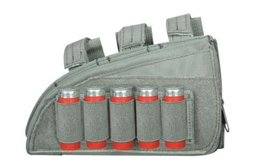 Image of Fox Outdoor Butt Stock Cheek Rest - Shotgun, Foliage - Right 099598555856