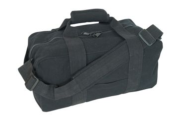 Image of Fox Outdoor Canvas Gear Bag 9x18in, Black 099598412609