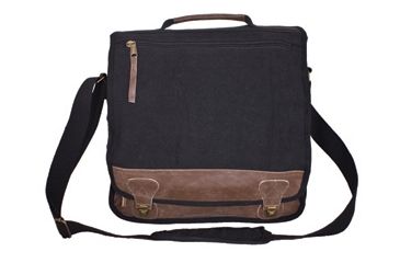 Image of Fox Outdoor Classic Euro-Style Messenger Bag, Black 099598437176