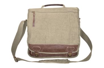 Image of Fox Outdoor Classic Euro-Style Messenger Bag, Khaki 099598437572