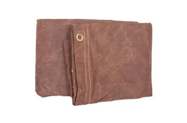 Image of Fox Outdoor Color Canvas Tarps, Brown 10ft X 12ft, 81BR-1012