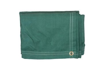Image of Fox Outdoor Color Canvas Tarps, Green 8ft X 10ft, 81GR-810