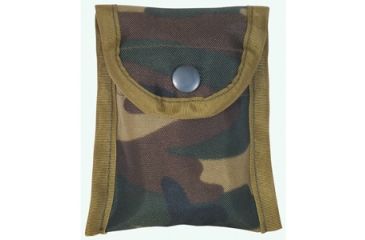 Image of Fox Outdoor Compass Pouch Nylon, Woodland Camo 099598572402