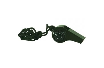 Image of Fox Outdoor Compass/Thermometer Whistle, Olive Drab, 38-310