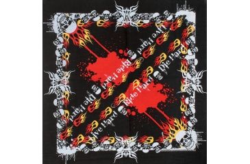 Image of Fox Outdoor Cotton Bandanna, Ride Hard, 83-370