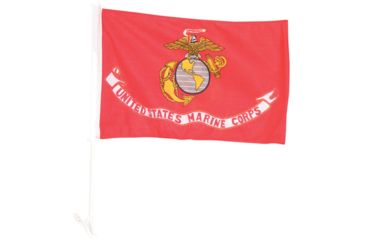 Image of Fox Outdoor Deluxe Car Window Flag, Marines 84-0134