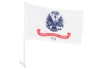 Image of Fox Outdoor Deluxe Car Window Flag, Army, 84-0132