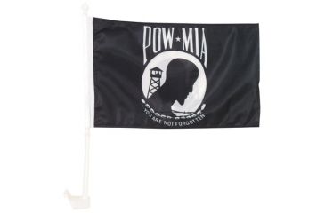 Image of Fox Outdoor Deluxe Car Window Flag, POW/MIA, 84-0136