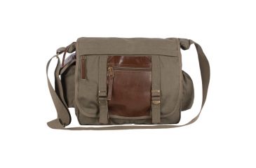 Image of Fox Outdoor Deluxe Concealed-Carry Messenger Bags, Olive Drab,  43-20