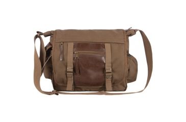 Image of Fox Outdoor Deluxe Concealed-Carry Messenger Bags, Olive Brown,  43-28