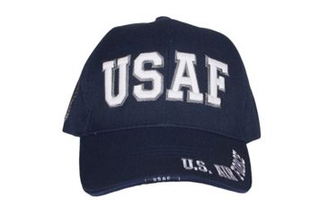 Image of Fox Outdoor Embroidered Military Ball Cap, Air Force Glow In The Dark / Navy, 78-538
